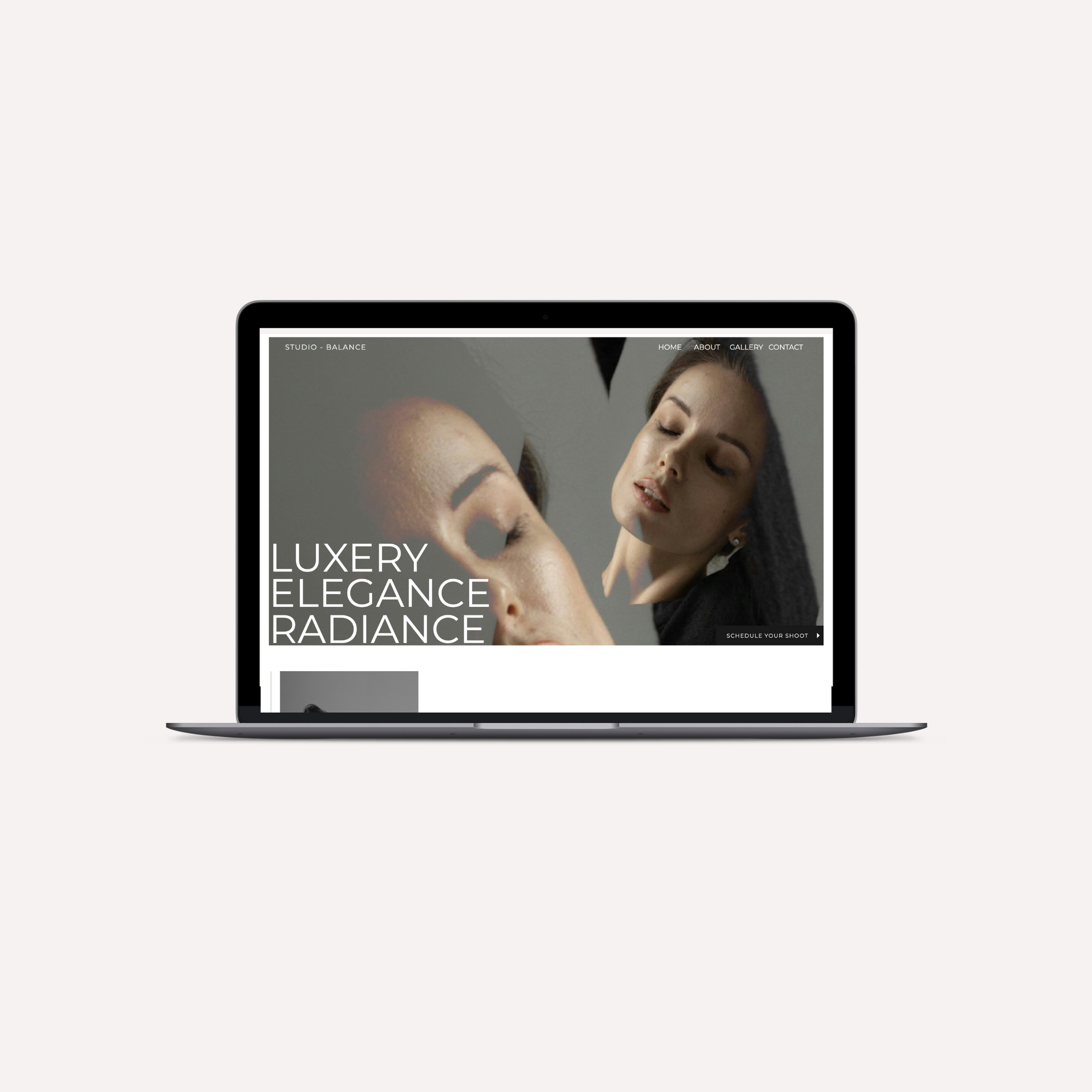 Balance Showit Template