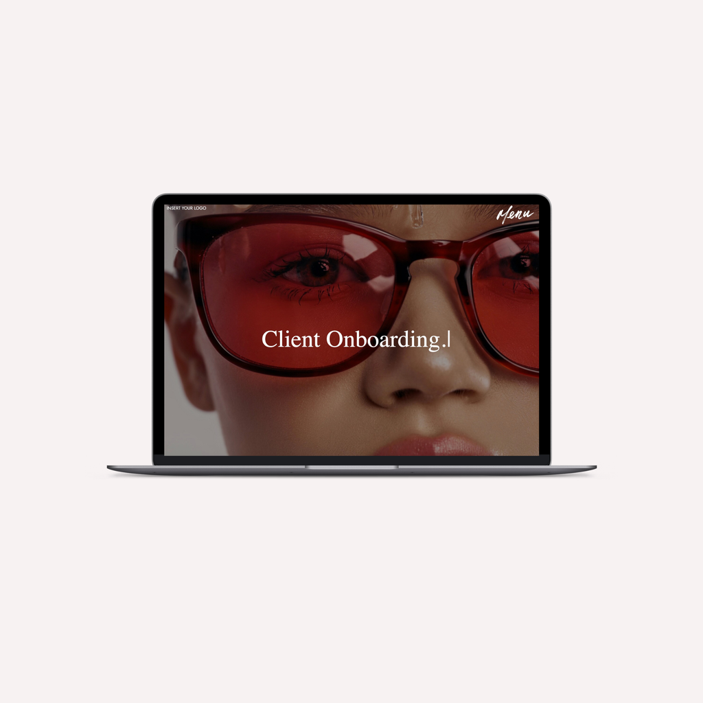 Client Onboarding Showit Template