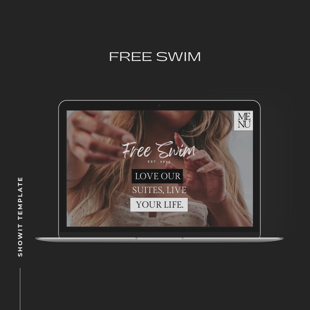 Free Swim Showit Shop Add-on